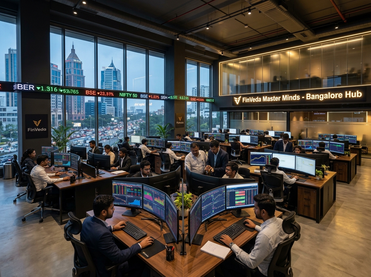 FinVeda Master Minds Trading Floor & Tech Lab